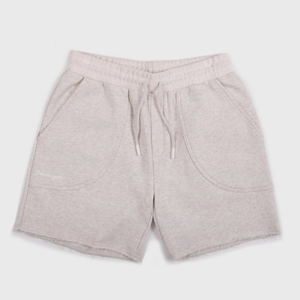 (NWOT) Bearded Goat Heather Gray Men's Rezzy Sweatshort - Men's Medium
